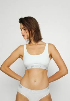 HUGO BRALETTE SPORTY LOGO - Bustier - White